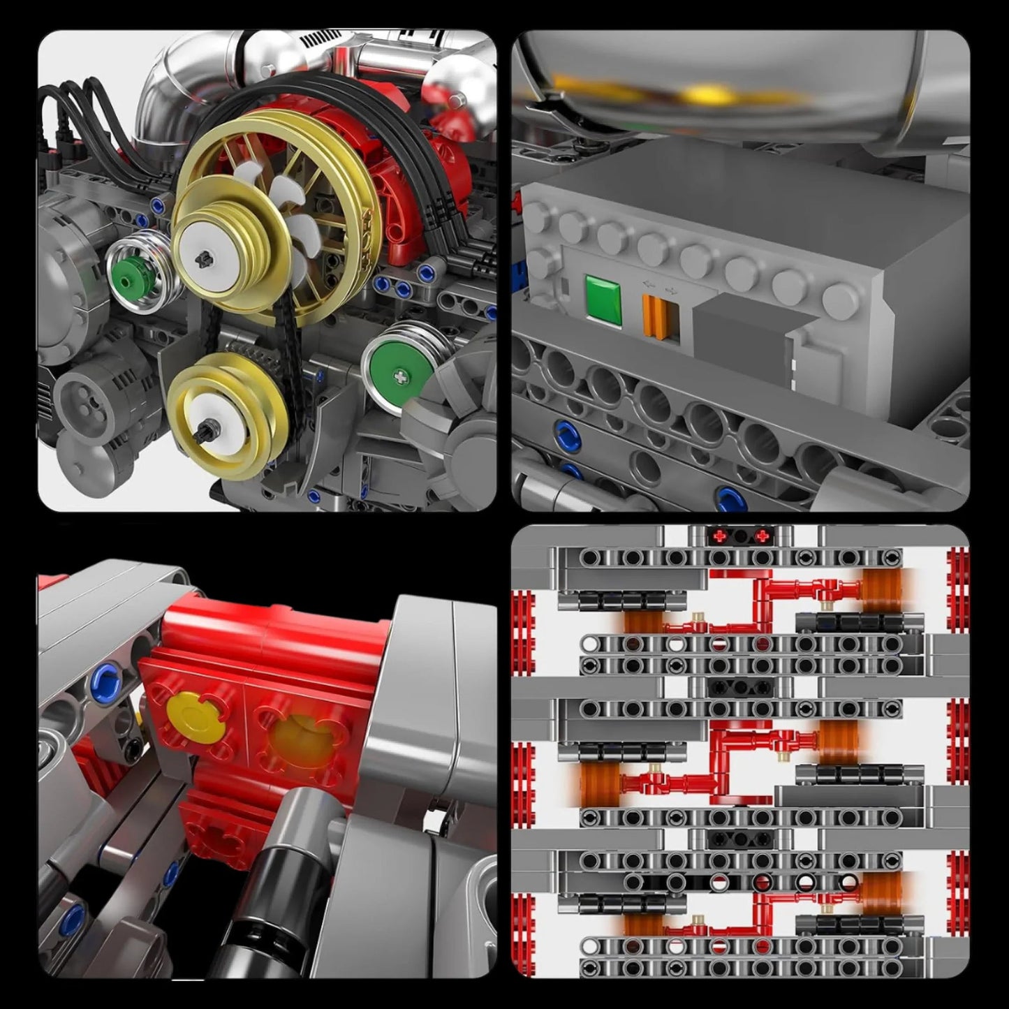 Motor W16 (2373 pieces)