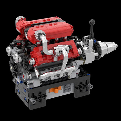 V8 Engine (750 pieces)