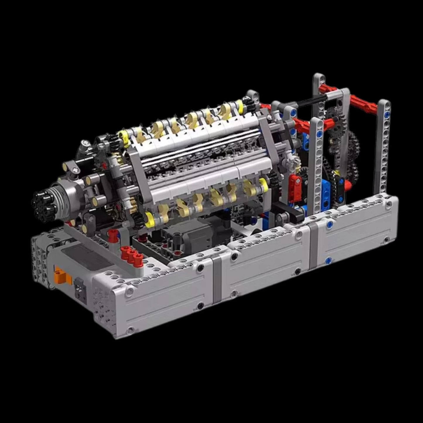 MOC V42 Engine (708 pieces)