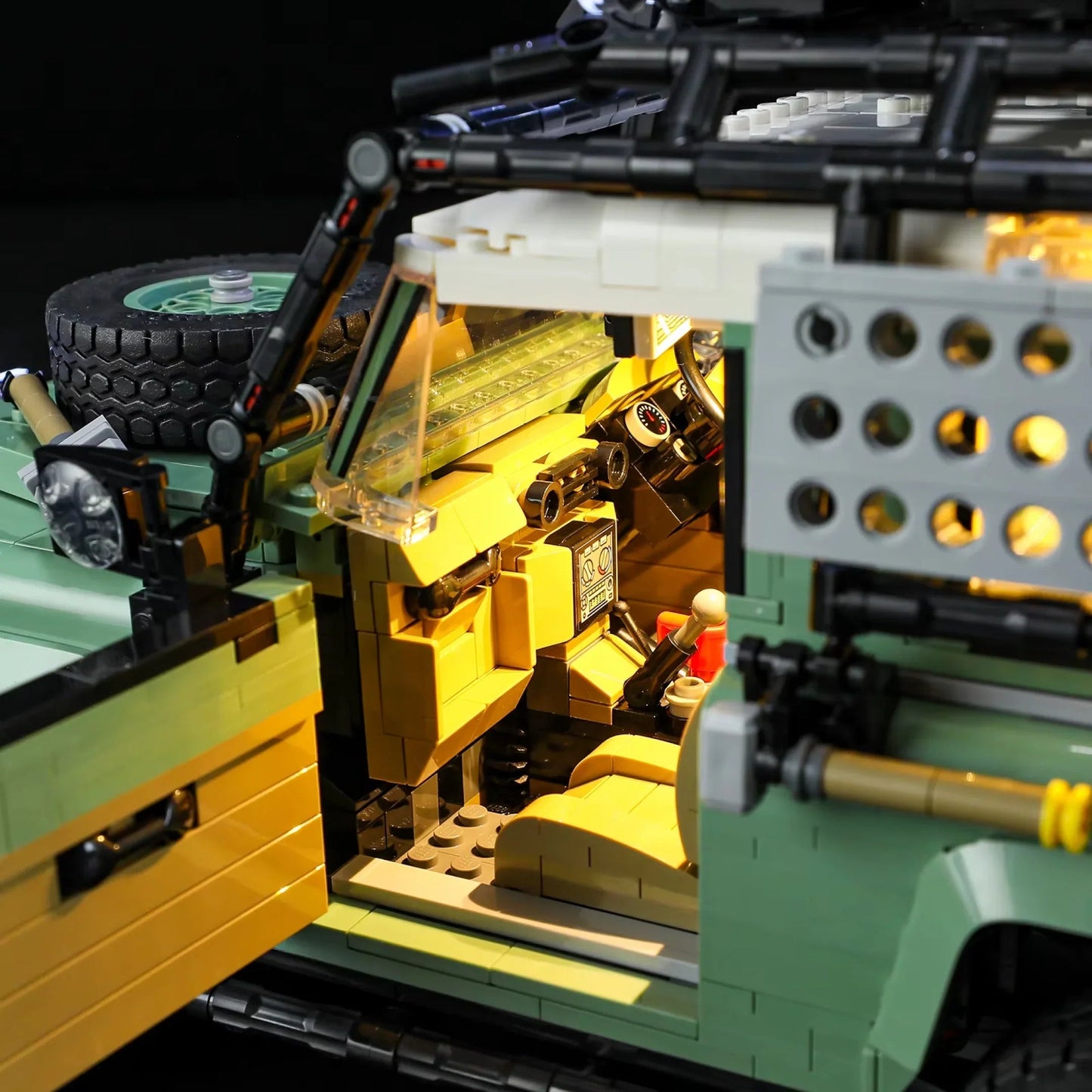 Lighting for the Land Rover Defender 90