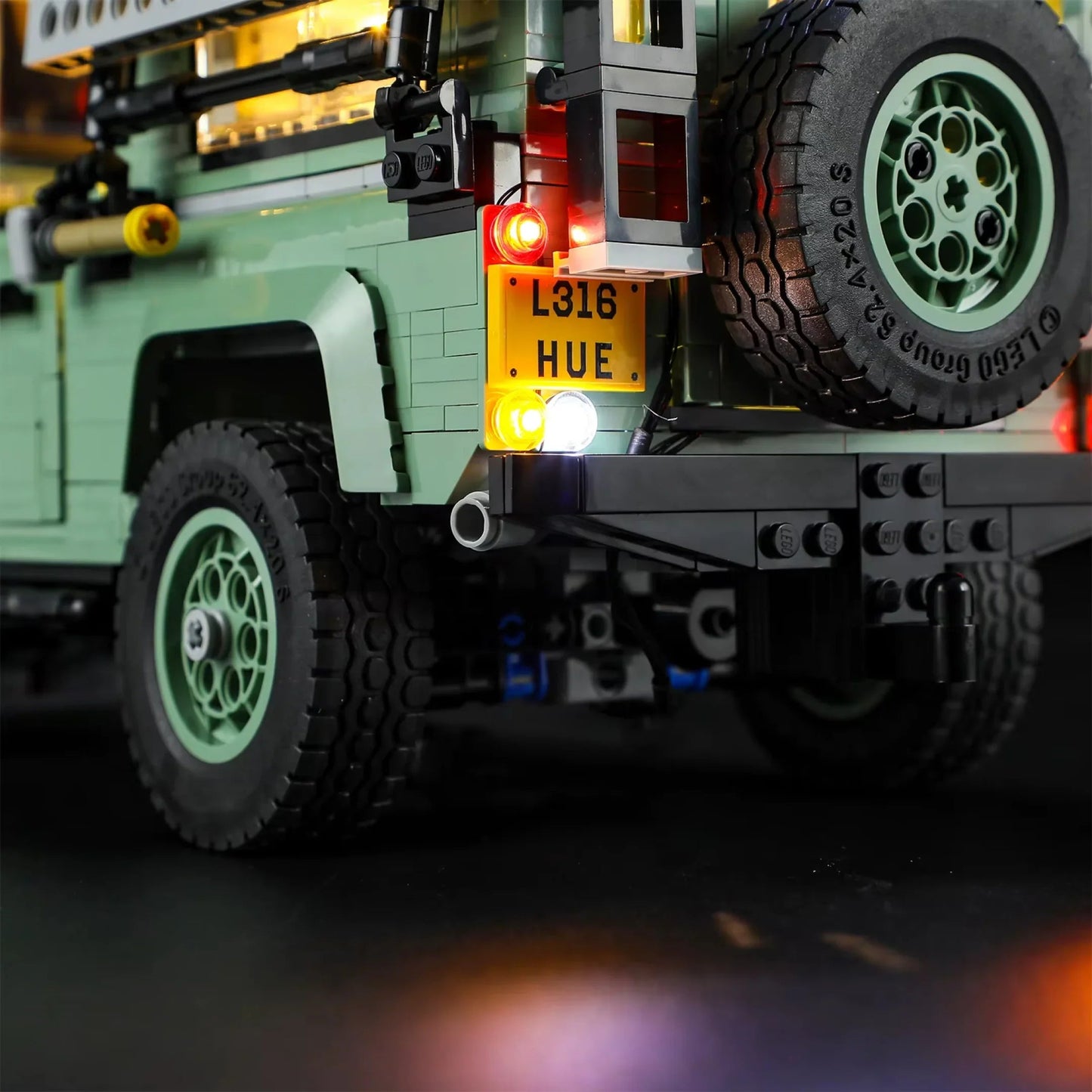 Lighting for the Land Rover Defender 90