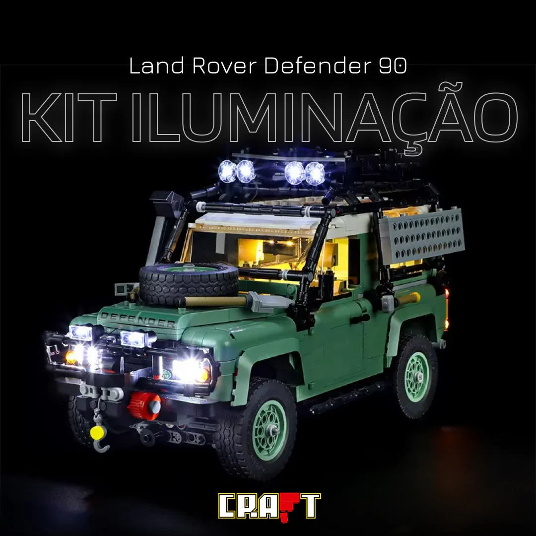Lighting for the Land Rover Defender 90