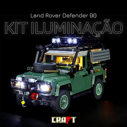 Lighting for the Land Rover Defender 90