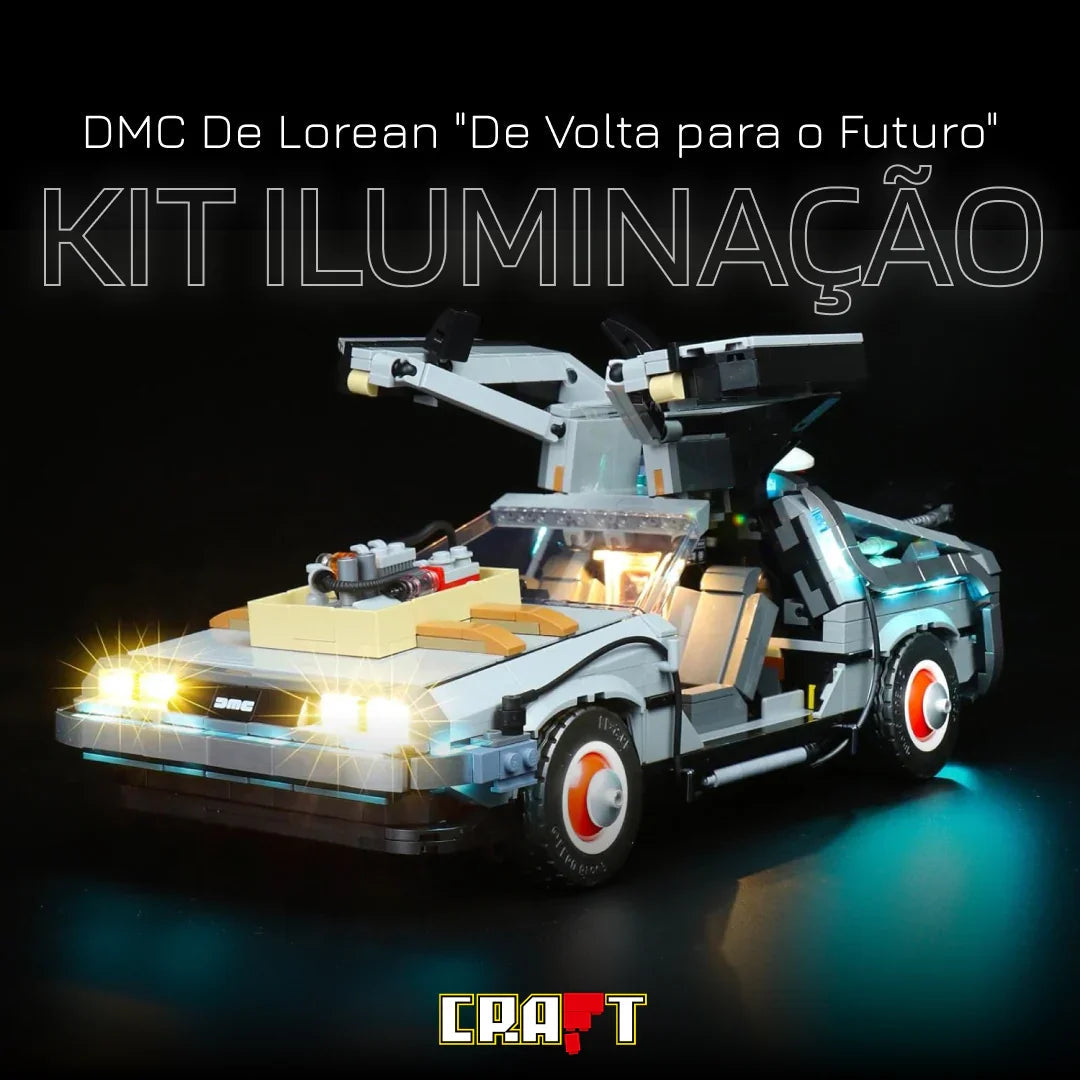 Lighting for the DMC DeLorean from "Back to the Future"