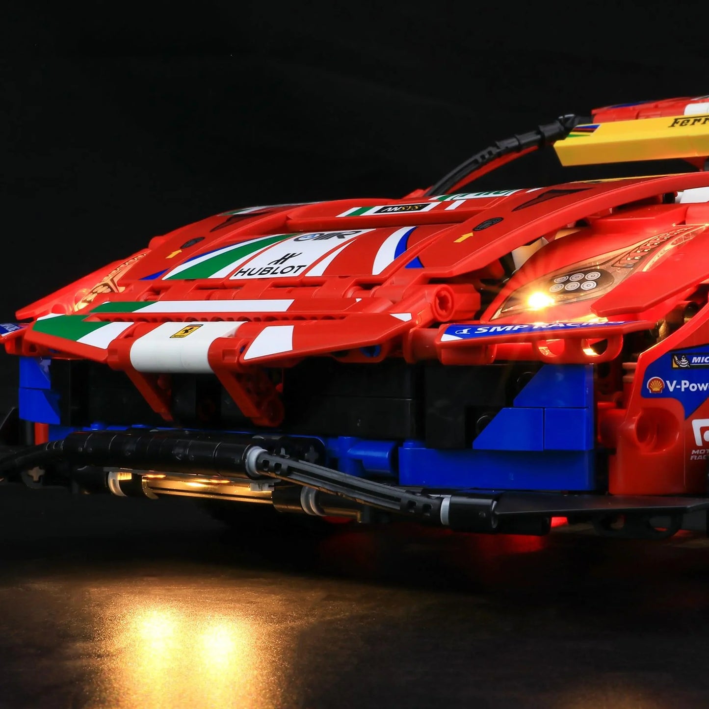 Lighting for the Ferrari 488 GTE
