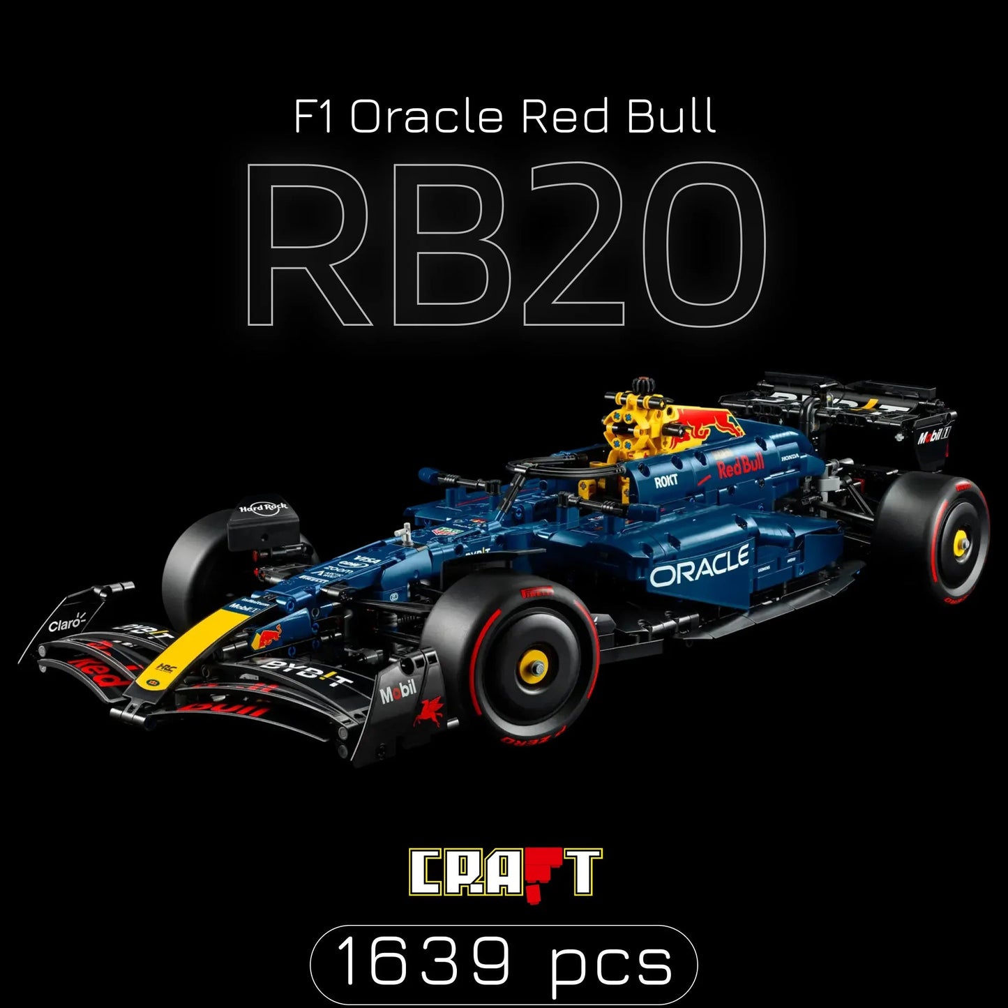 Formula 1 - Red Bull RB20 (1639 pieces)