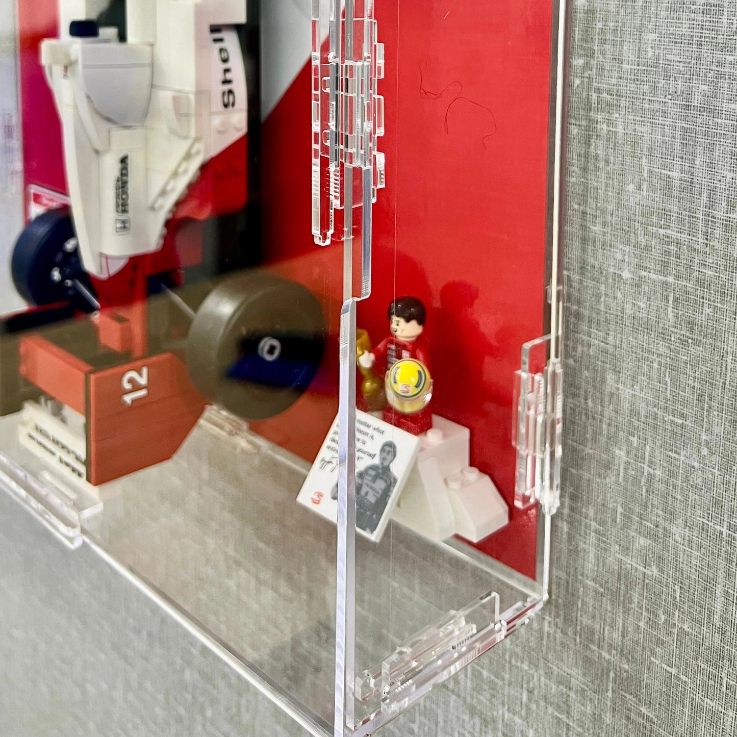 Acrylic Display for Ayrton Senna's McLaren MP4