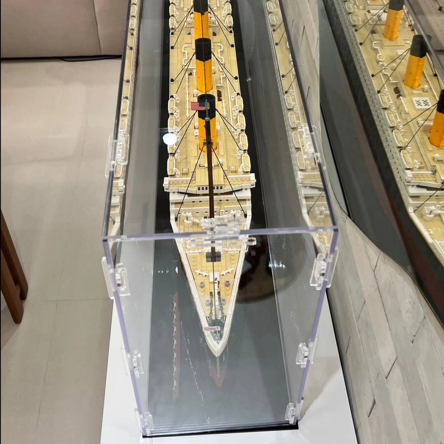 Acrylic Display for the Titanic