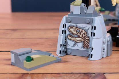 Tyrannosaurus Rex Fossil from Jurassic Park (3145 pieces)