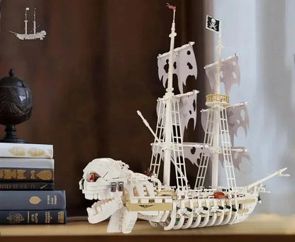 Ghost Skeleton Ship (1592 pieces)