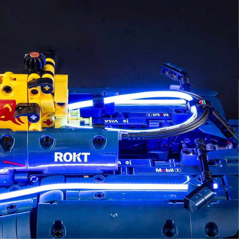 Lighting for the Oracle Red Bull RB20