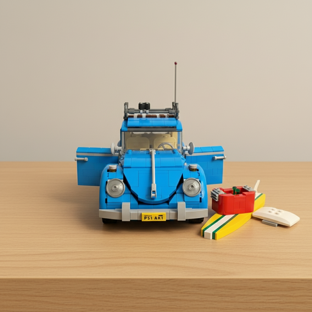 Surf Blue Beetle (1193 pieces)