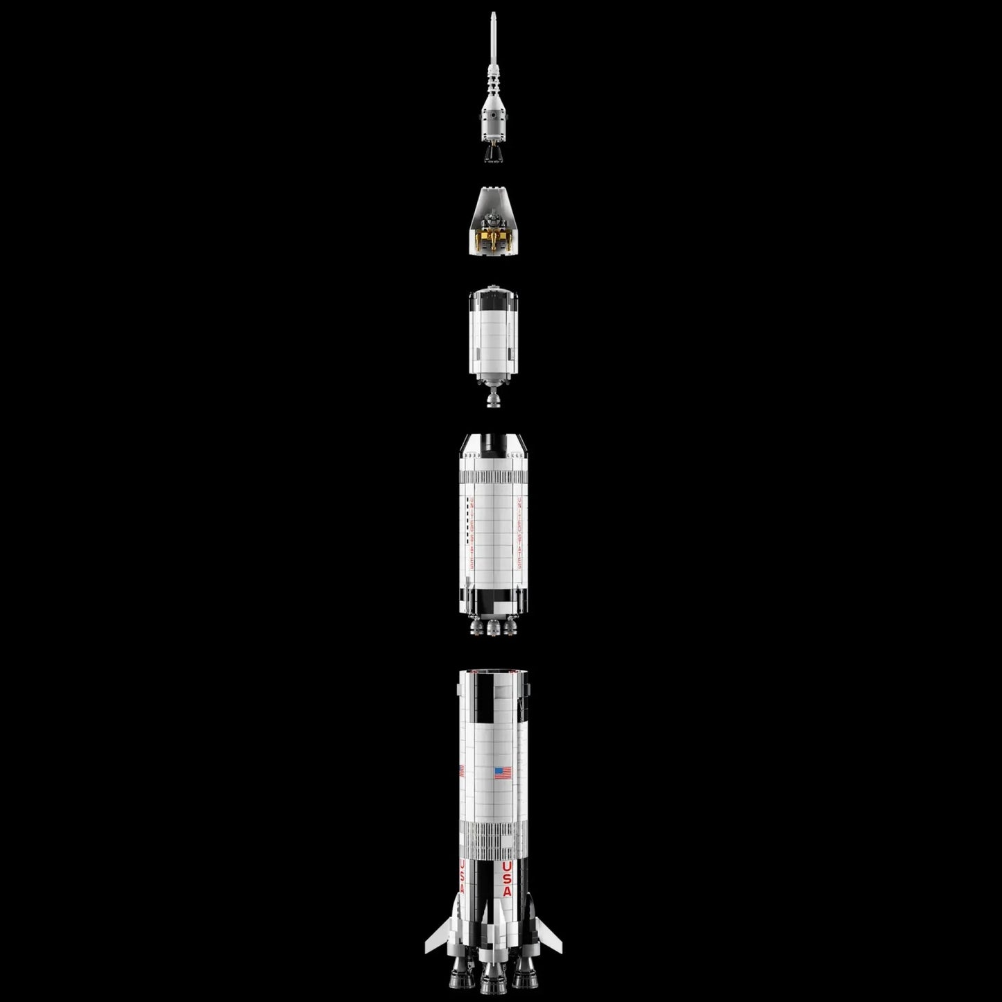 Apollo 5 - NASA AS-204 Saturn V (1969 pieces)