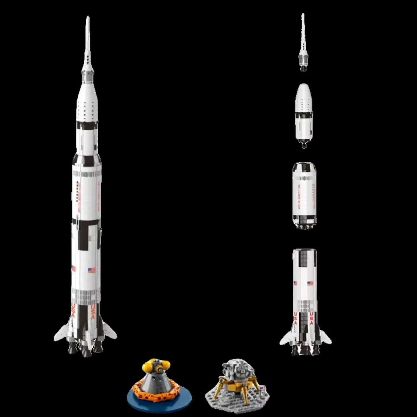Apollo Saturn V (445 pieces)