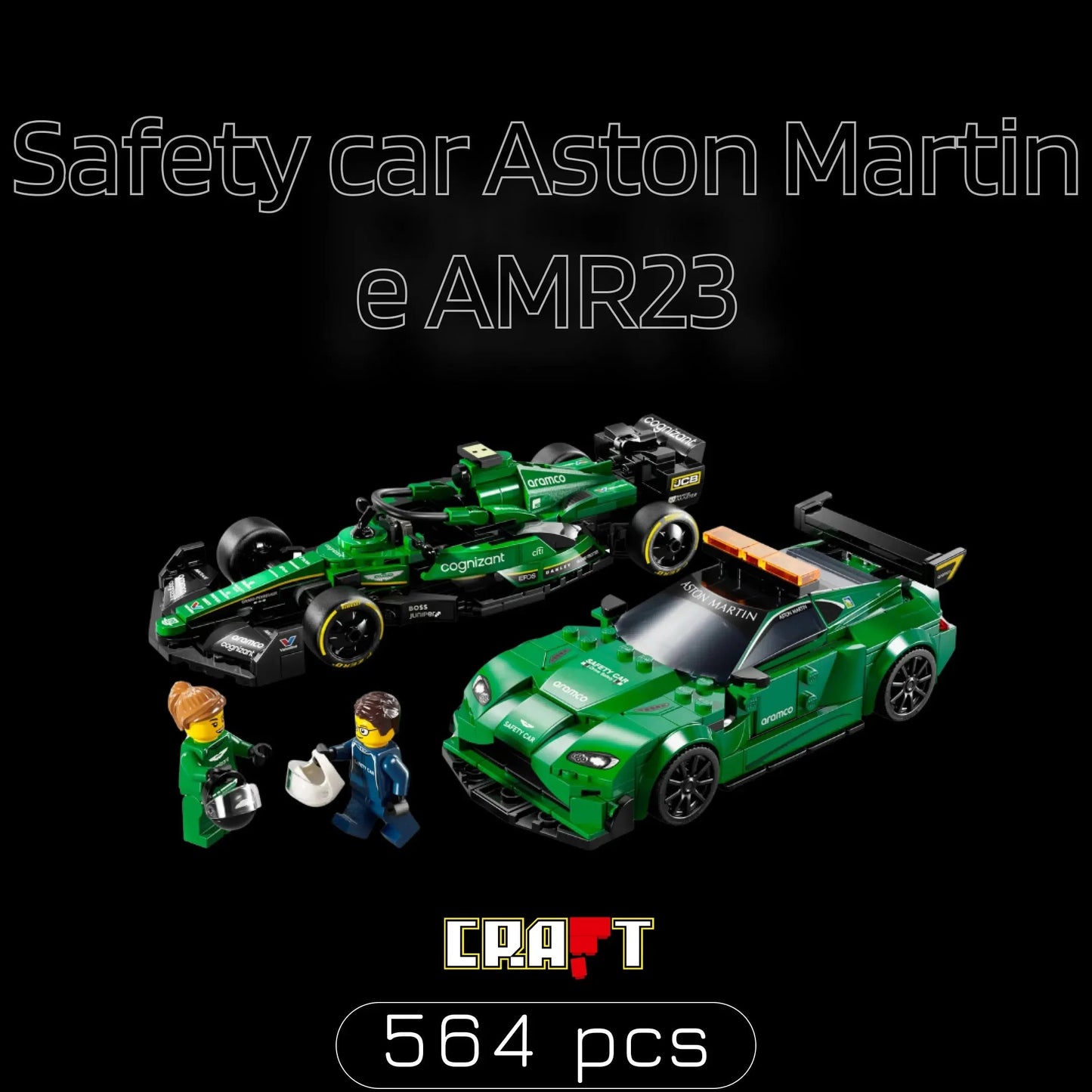 Aston Martin + AMR23 (564 pcs)