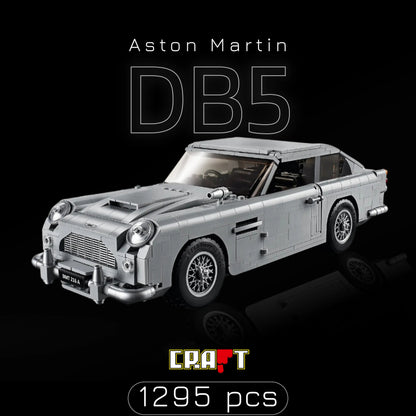 Aston Martin DB5 of James Bond "007" (1295 pieces)