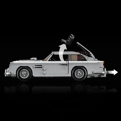 Aston Martin DB5 of James Bond "007" (1295 pieces)