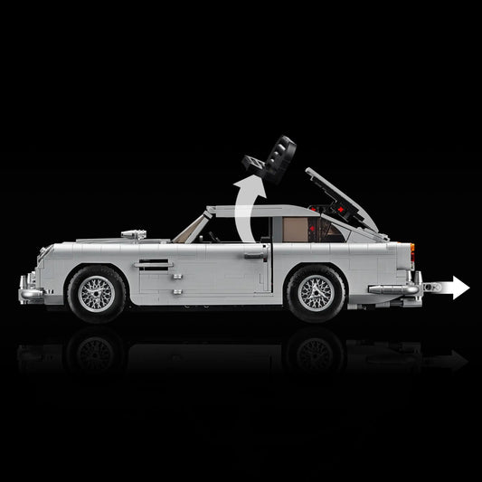 Aston Martin DB5 of James Bond "007" (1295 pieces)