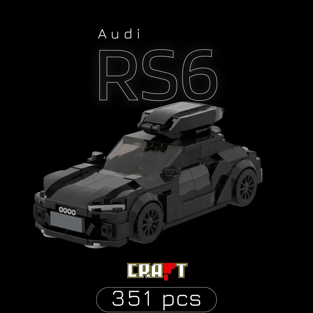 Audi RS6 (351 pieces)
