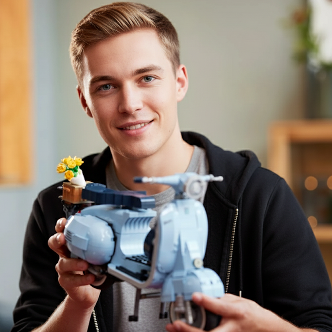 Vespa 125 (1106 pieces)