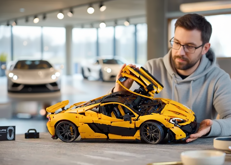 McLaren P1 (3893 pieces)