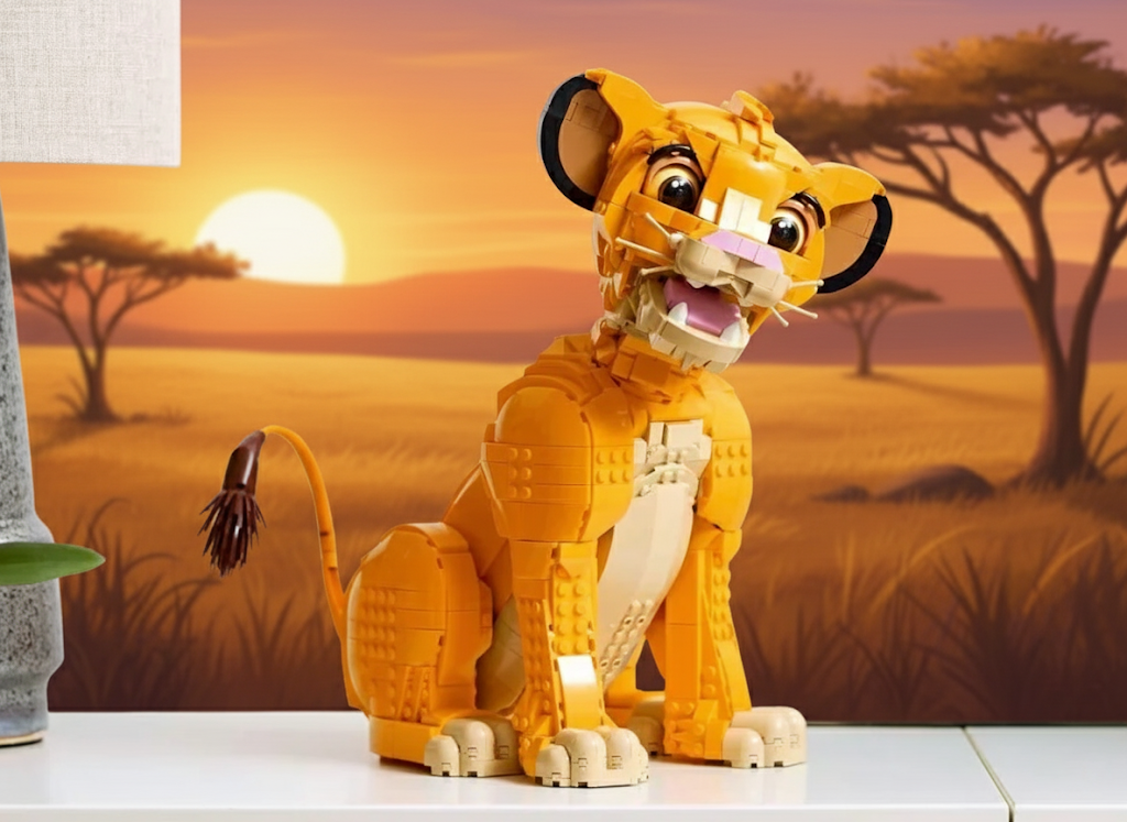 Simba, the Lion King (1445 pieces)