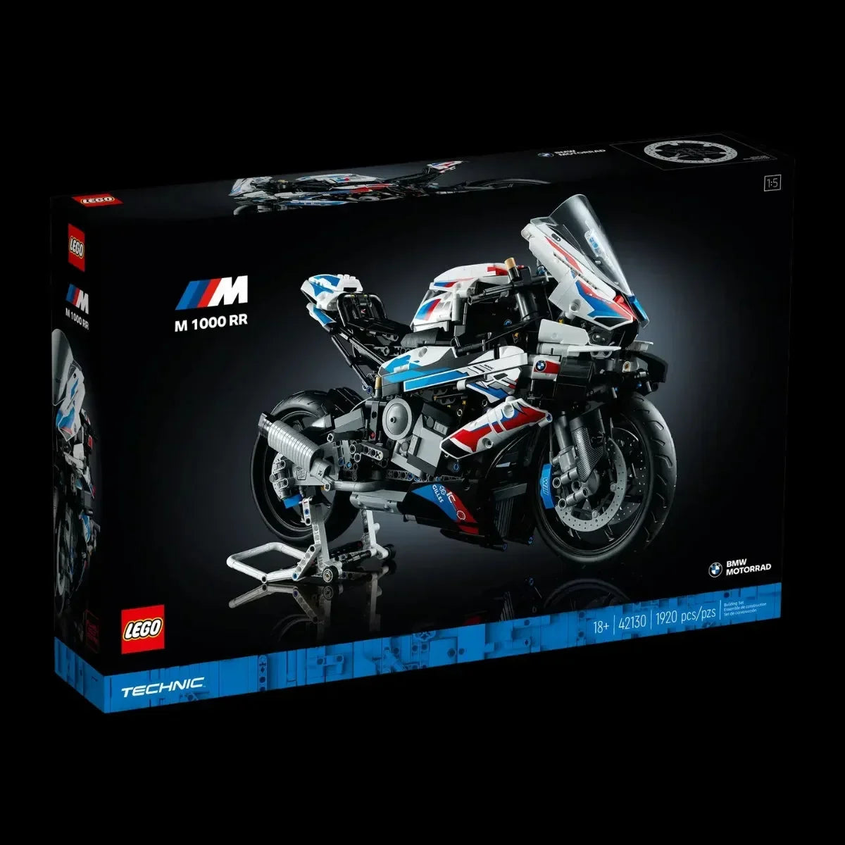 (64% OFF) BMW M 1000 RR 45 centimeters long and 27 cm tall (1920 pieces)