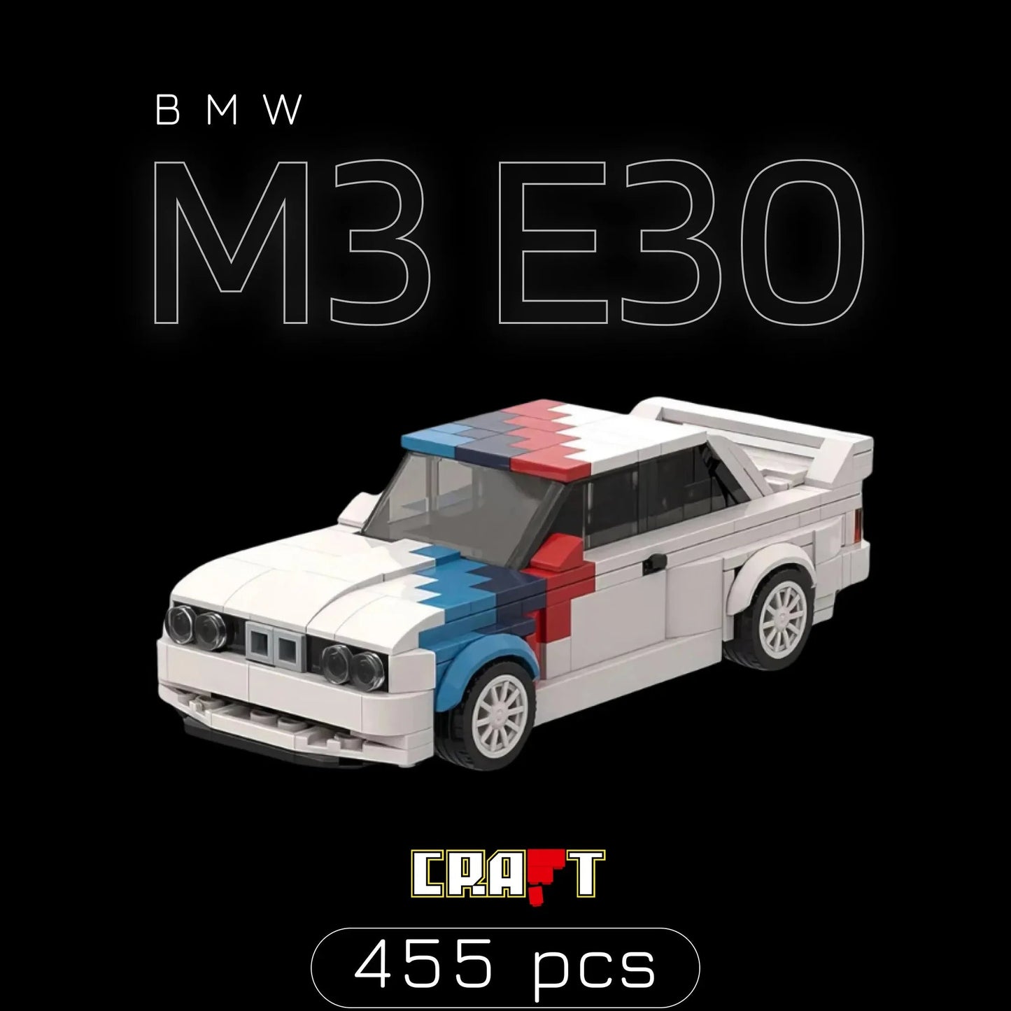 BMW M3 E30 (455 pieces)