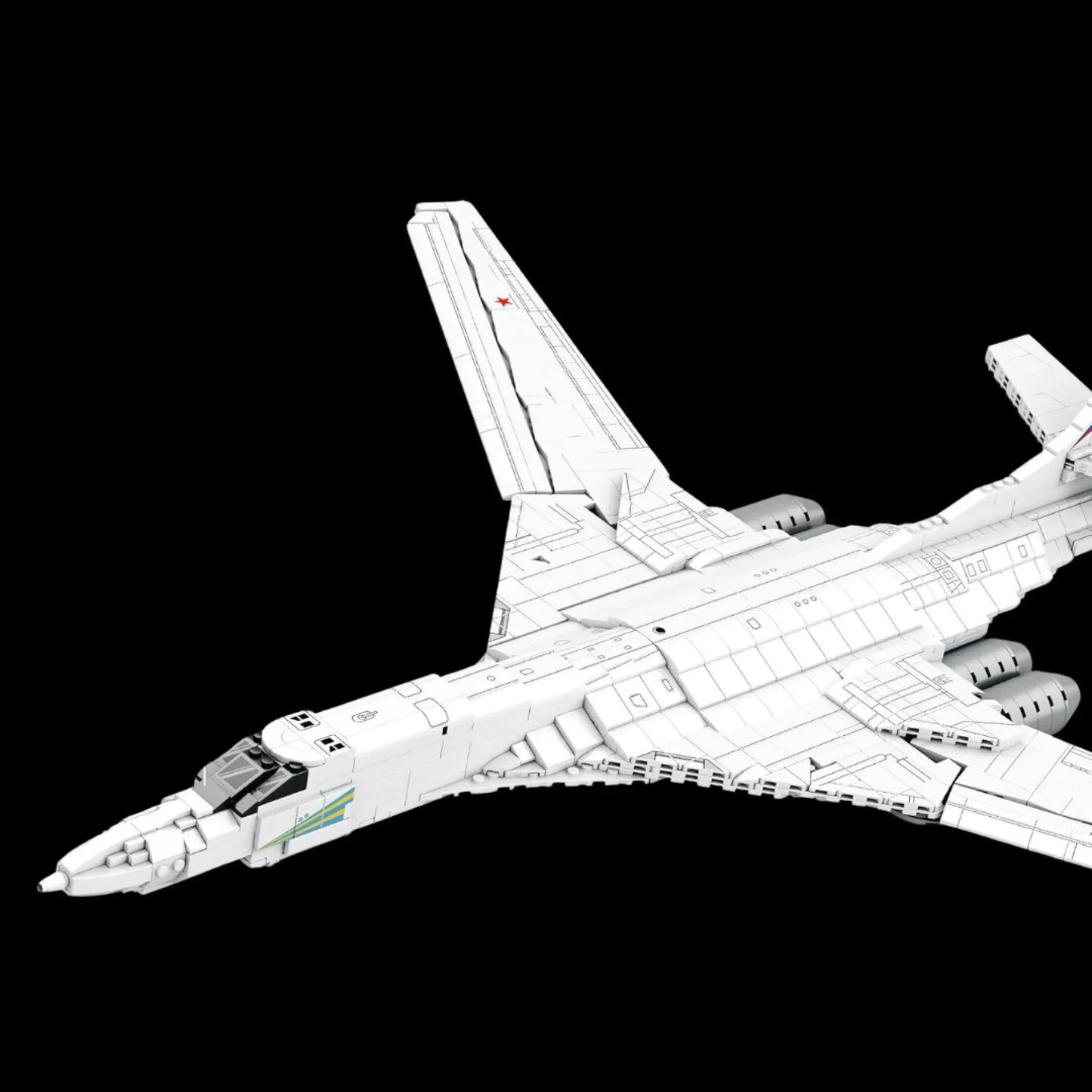 TU-160 Bomber (1598 pcs)