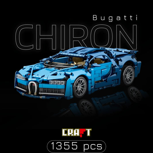 Bugatti Chiron Blue (1355 pcs)