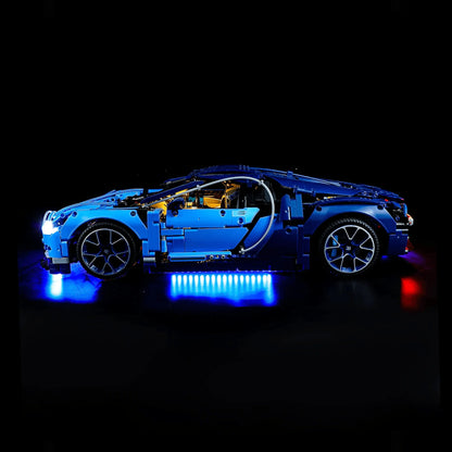 Bugatti Chiron Blue (3599 pieces)
