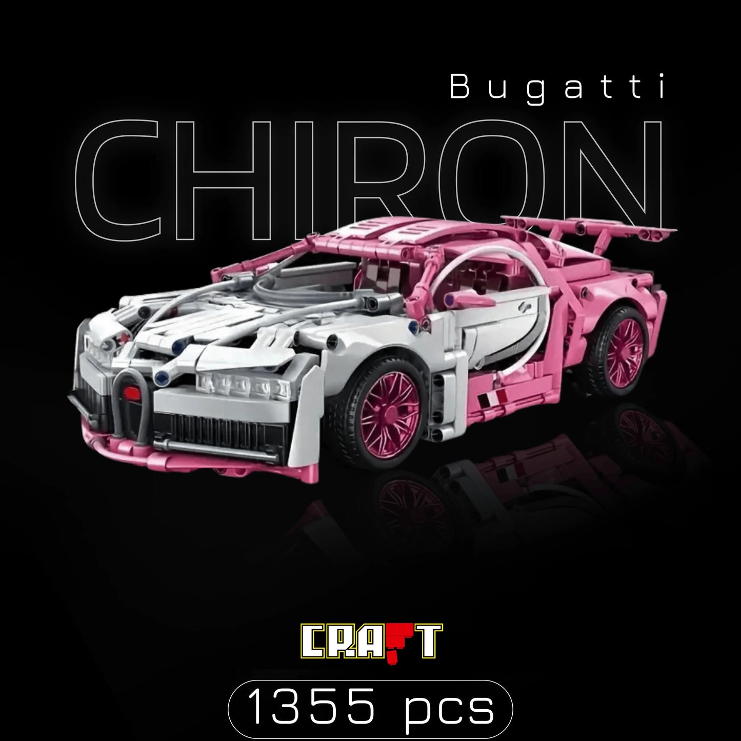 Bugatti Chiron Pink (1355 pcs)