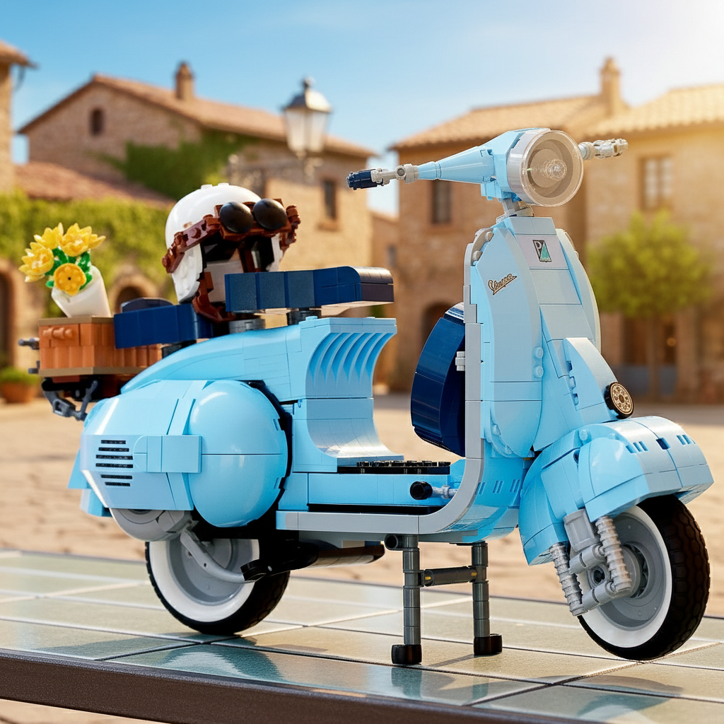 Vespa 125 (1106 pieces)