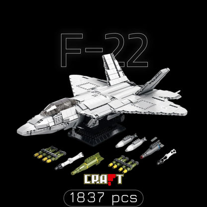 F-22 Fighter (1837 pcs)