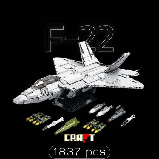 F-22 Fighter (1837 pcs)