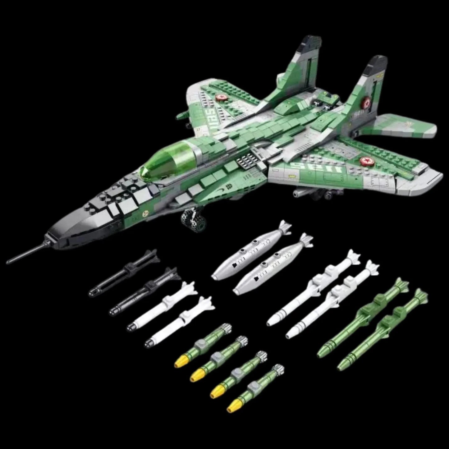 MiG-29 Fighter (1837 pcs)