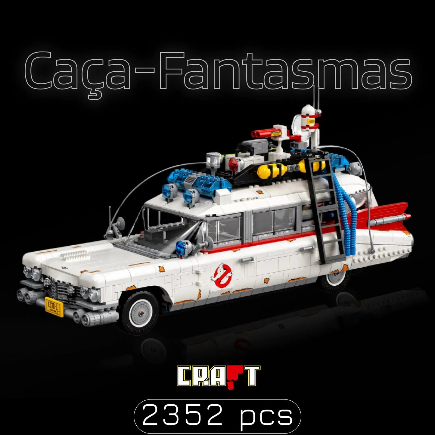 Ghostbusters Cadillac ECTO-1 (2352 pieces)