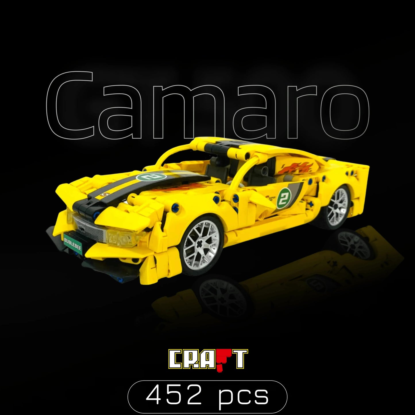 Yellow Camaro (452 pcs)