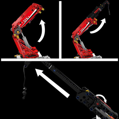 Munck Crane Truck (2530 pieces)