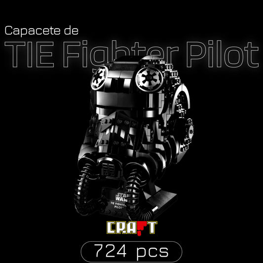 TIE Fighter Pilot Helmet (724 pieces)