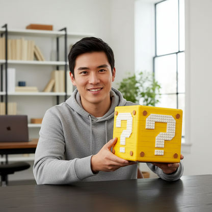 (30% OFF) Super Mario Question Block (2380 pieces)