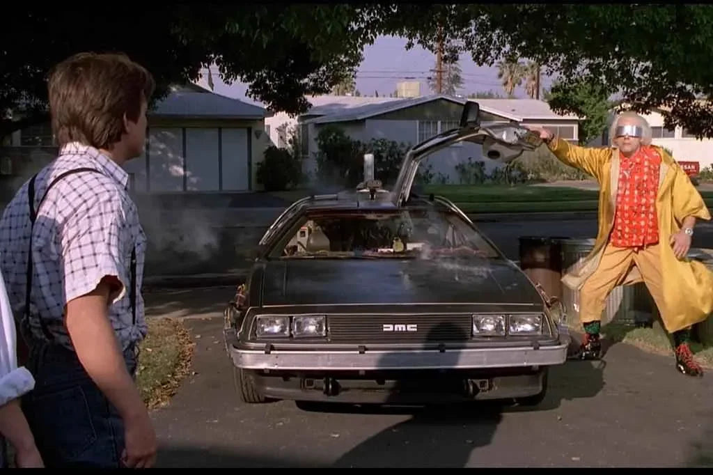 DMC DeLorean "Back to the Future" (1872 pieces)