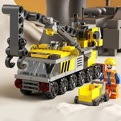 6 Construction Vehicles in 1 (142 pieces)