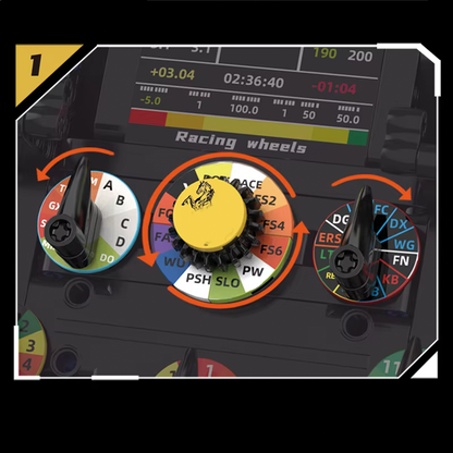 F1 Steering Wheel (833 pieces)