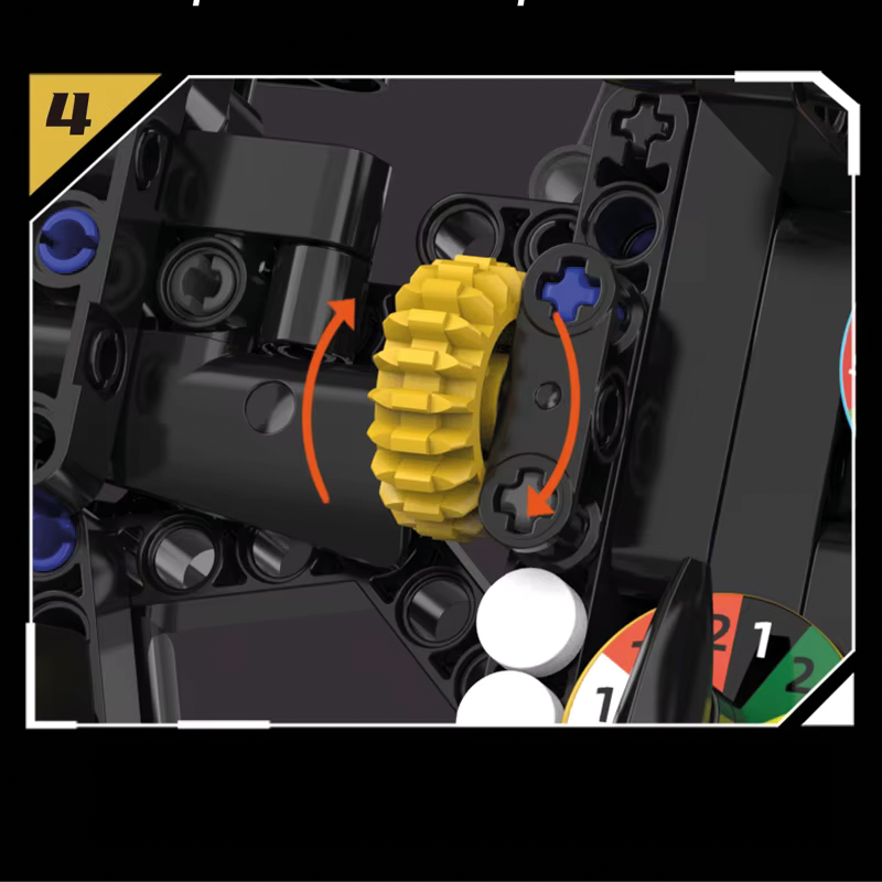 F1 Steering Wheel (833 pieces)