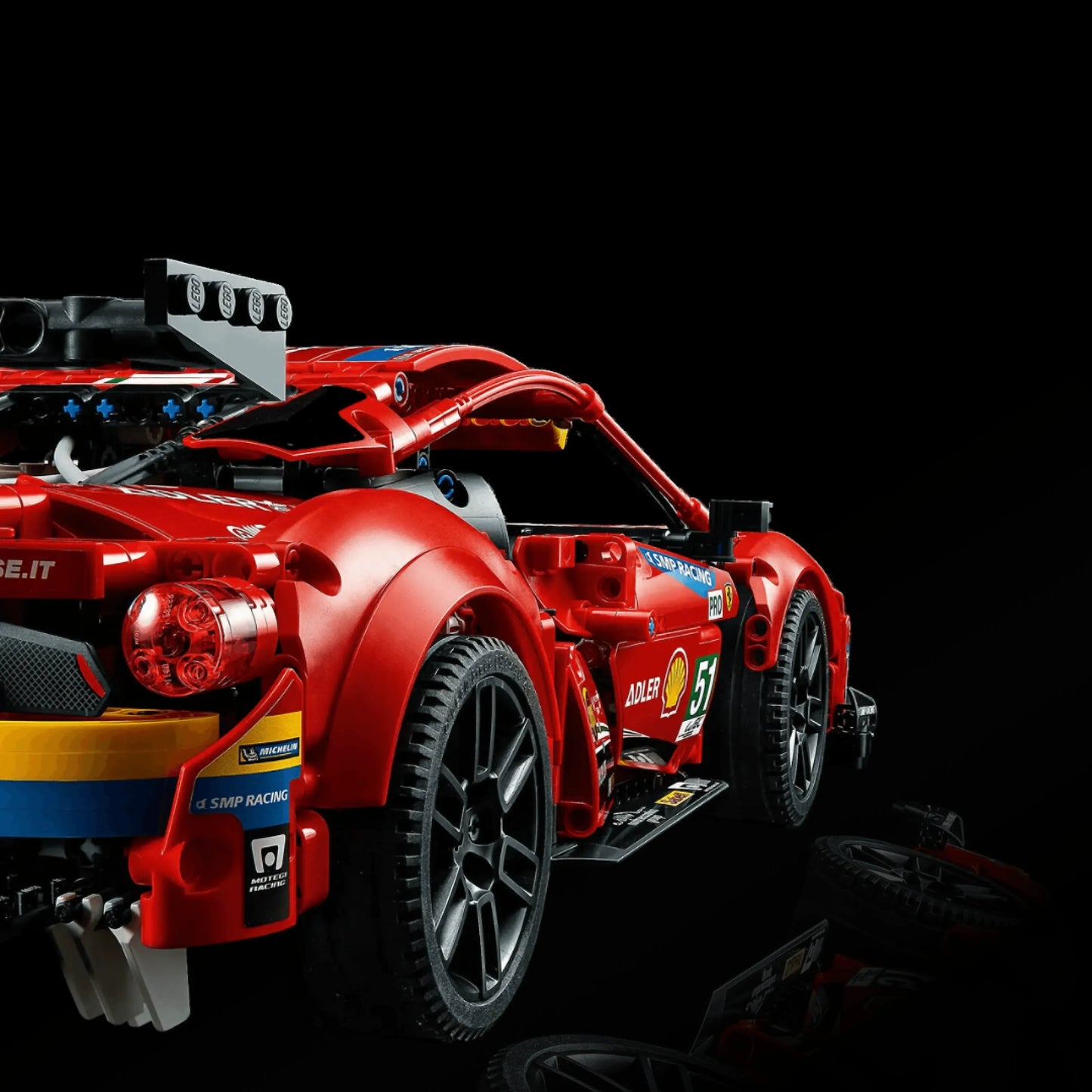 Ferrari 488 GTE (1677 pieces)