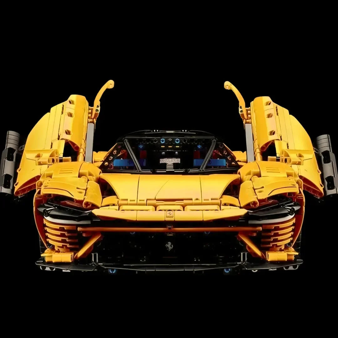 Ferrari Daytona SP3 Yellow (3778 pieces)