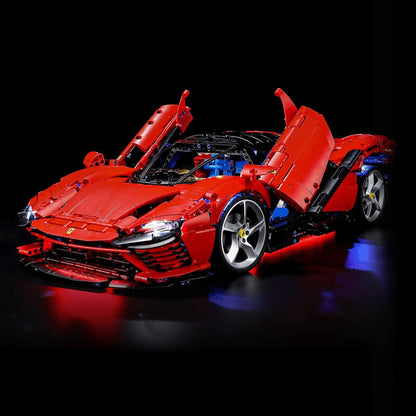 Ferrari Daytona SP3 Red (3778 pieces)