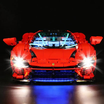 Ferrari Daytona SP3 Red (3778 pieces)