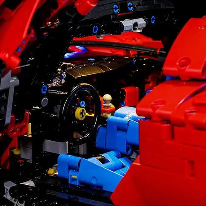 (52% OFF) Decorate your room with a Powerful Ferrari Daytona SP3 with 3778 pieces!